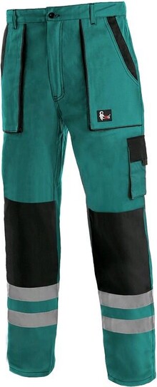 Kalhoty CXS LUXY BRIGHT, p�nsk�, zeleno-�ern�